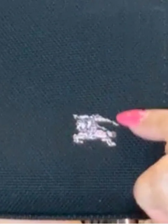 Burberry Black Tote with Leather Handles - Picture 13 of 16